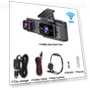 3 Channel Car Dash Cam — Dashboard Cameras, Auto Accessories Home