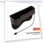 Car Gap Storage Box with RGB and USB Smart Fast Charger — Car Essentials, Auto Launcher