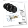 Smart Door Handle with Fingerprint Scanner — Biometric Security, Homeware Essentials