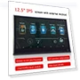 13.3-inch IPS Touchscreen Android 9.0 Car Headrest Player — Stereo Receivers, JOHO