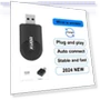 2-in-1 Wireless CarPlay Adapter — Stereo Receivers, Auto Launcher