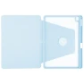 Acrylic TPU 3-folding Rotating Smart Tablet Leather Case for iPad 10.2, GEBEI