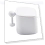 Button Pusher Robot — Push Buttons, White Dream