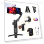 Handheld Stabilizer with RGB Fill Light — Steady Shots, Aochuan