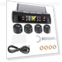 Solar Powered Universal Car TPMS with USB Charging — TPMS Sensor Replacements, AINYSZIN Automotive Parts