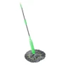 2-in-1 Dehydrated Mop with 360-Degree Rotating Ultra-Thin Microfiber Heads, Smartdbird