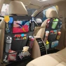 Car Back Seat Organizer with Touch Screen, LADAAUTO