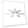 LED Ceiling Fan with E27 Socket — Ceiling Fan Lighting Solutions, Chic Interiors
