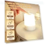 Rechargeable Desk Lamp with Adjustable Brightness — Study & Desk Lighting, DC-HOME Textile