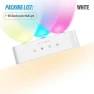 Smart Wall Sconce with USB Rechargeable Remote Control, Modern Home Furnishing