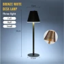 Metal Desk Lamp with Touch Dimming, paraiclukl