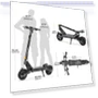 Dual Motor Foldable Electric Scooter — Electric Self-Balancing Scooters, Ausom