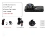 Dual Lens Dash Cam with IPS Touchscreen, Popular House