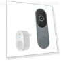 1080p Video Doorbell with AI Motion Detection — Smart Home Security, electronic
