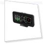 Digital Head Up Display with Inclinometer and Compass — Dashboard Installation Kits, Rustic Elegance House