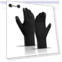Fingerless Fleece Gloves with Pineapple Design and Touchscreen Compatibility — Cold Weather Gloves, Millioner