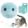 Interactive Plush Electric Ball with Catnip, Smart Pet Supplies