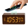 Smart Wireless Clock with Charging, Fashionable bags
