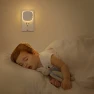 Plug-in LED Backlit Night Light with Motion Sensor & Dusk to Dawn Sensor, Dimmable Warm White Nightlight with Adjustable... — Night Lights, AUVON