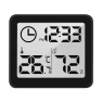 Ultra-thin Smart Home Electronic Digital Thermometer Hygrometer LCD Wall Clock, Leisure outdoor