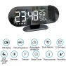 Double Loud Smart Alarm Clock with Projection, We Satisfied