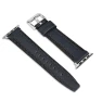 Blue Leather and Fabric Watch Strap — Smart Watch, Timberland