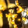 Outdoor Waterproof Solar LED String Lights in Bee Shape, AI Supermarket