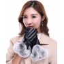 Winter Touchscreen Leather Gloves — Heated Gloves, AI Supermarket