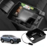 Console Box with USB Charging Ports and LED Sensor — Vehicle Power Solutions, SAMURAI STYLE