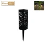 Outdoor Solar Lights with Hollow Pattern, World Auto Parts