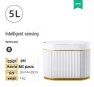 Smart Bathroom Trash Can with Automatic Lid — Smart Trash Can, HomeHarmony