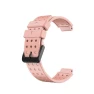 Breathable Solid Color Soft Silicone Watch Strap, Vela