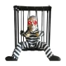 Haunted Skull Cage Prisoner with Motion Sensor, Tortilla