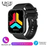 Body Temperature Smart Watch with Rotating Crown — Smartwatches, LIGE