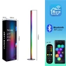 Smart RGBICW Corner Floor Lamp with 16 Million Colors — LED Strip Lights, COOKING-MALL
