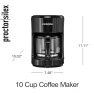 10-Cup Coffee Maker — Coffee Maker, Proctor Silex