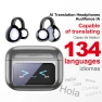 Wireless Headphones with AI Translator — In-Ear Headphones, Junmaocun