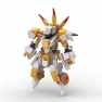 Exoskeleton Mech Building Blocks Small Particles Miniature Battle Robot Assembly Model, Focus on toys
