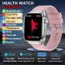 Health Smartwatch with ECG and AI Diagnostics — Smart Watch, GUHUAVMI