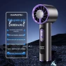 Portable High-Speed Handheld Fan with Smart Digital Display, 16Double8
