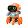 Dancing Robot Pet with LED Lights and Remote Control — Coding Robot, Best Life 888