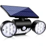 Dual Head Solar Motion Sensor Security Spotlight, Super shoes Mall