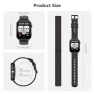 Smart Watch with Flashlight, Bluetooth Calls, Heart Rate Monitor, and 100+ Sports Modes — Smart Watch, Blackview
