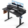 Electric Standing Desk with Drawers — Monitor Stands, HUANUO