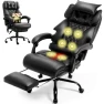 Massage Office Chair with Foot Rest — Ergonomic Chair, BLISNEST