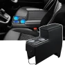 Center Console Armrest with Cup Holder and Storage Compartment, SAMURAI STYLE