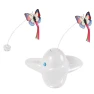 Modern Rotating Motion Activated Butterfly Funny Smart Interactive Flutter Bug Automatic Puzzle Cat Toy — Automatic Cat Toy, Artesano Home