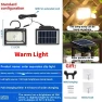 Solar Powered LED Clamp Light with Motion Sensor, LumenLoom