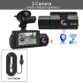 3-Channel Front Inside Rear Three-Sided Car Dash Cam — Dash Cam, JOHO