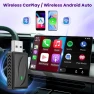 Wireless CarPlay and Android Auto Smart Adapter — Car Infotainment System, Durable